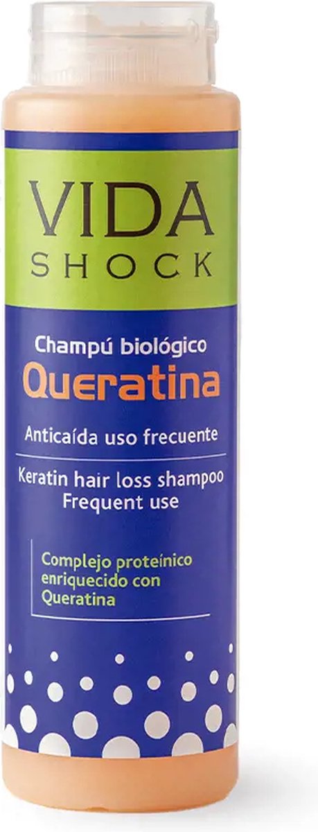 Anti-Haarverlies Shampoo Luxana Vida Shock Anti-val Keratine (300 ml)