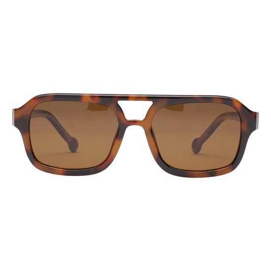 ™Monkeyglasses Alsace 102 Turtle Sun - Zonnebril - 100% UV bescherming - Danish Design - 100% Upcycled