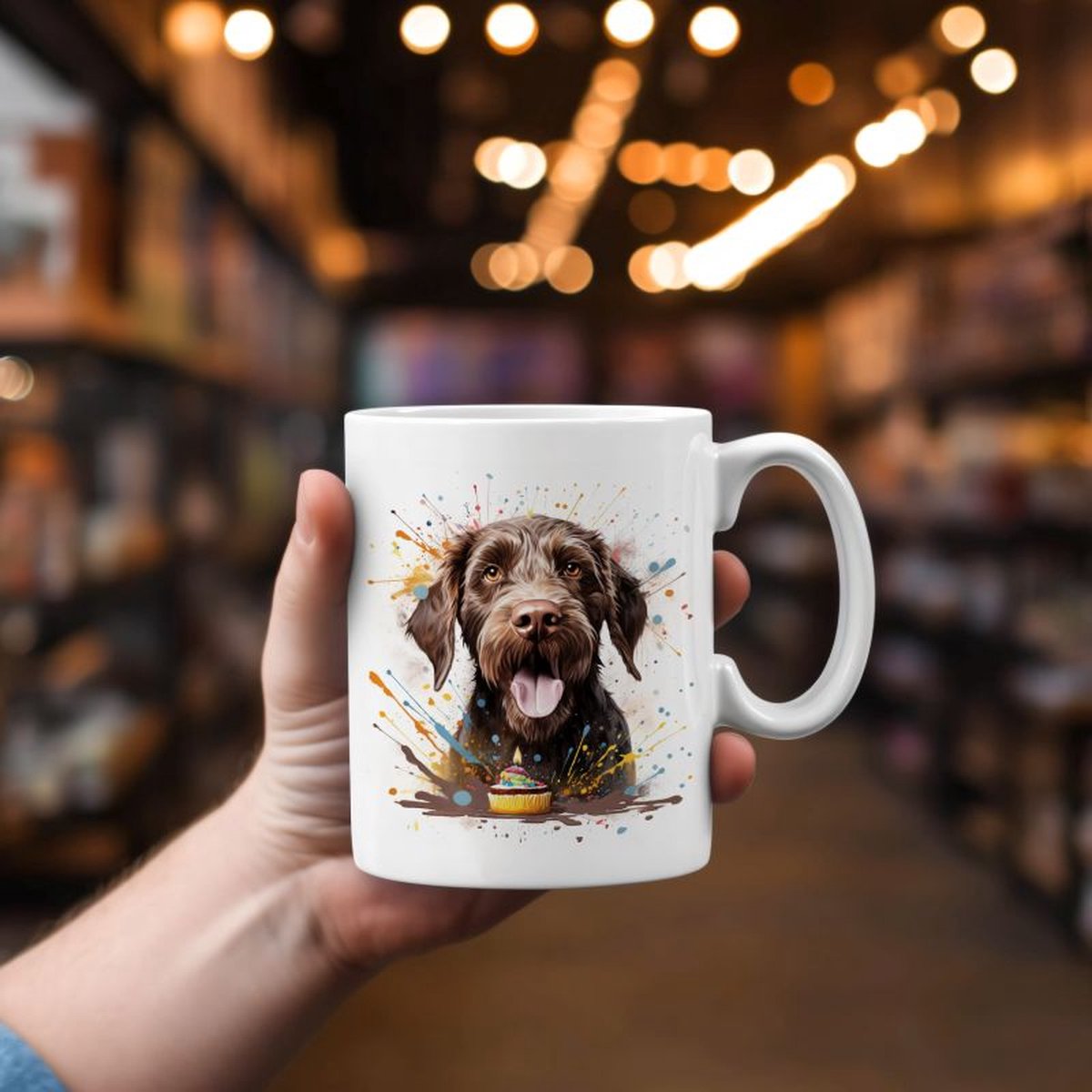 Beker cadeau voor haar of hem, kerst, verjaardag, honden liefhebber, zus, broer, vriendin, vriend, collega, moeder, vader, hond