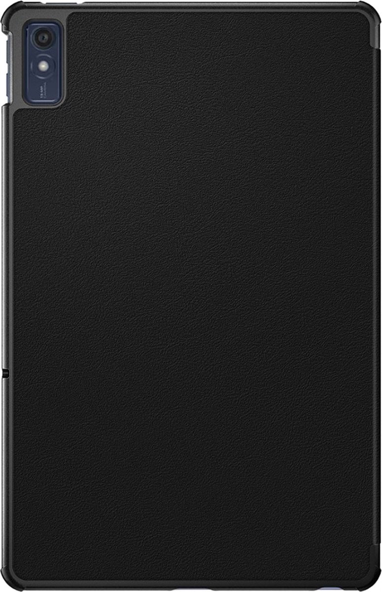 Just in Case tablet Hoes geschikt voor Lenovo Tab M10 (5G) - TriFold Bookcase - Zwart