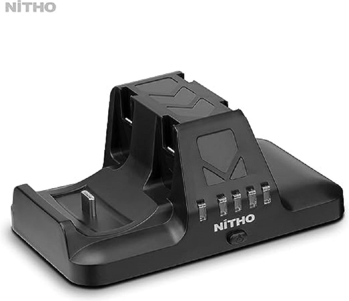 Nitho - Oplaadstation Geschikt voor Nintendo Switch Joy-Cons en Pro Controller