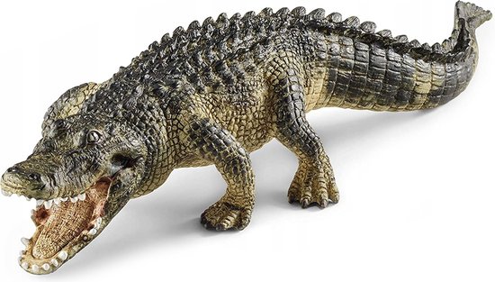 schleich WILD LIFE - Alligator - Speelfiguur - Kinderspeelgoed voor Jongens en Meisjes - 3 tot 8 jaar - 14727