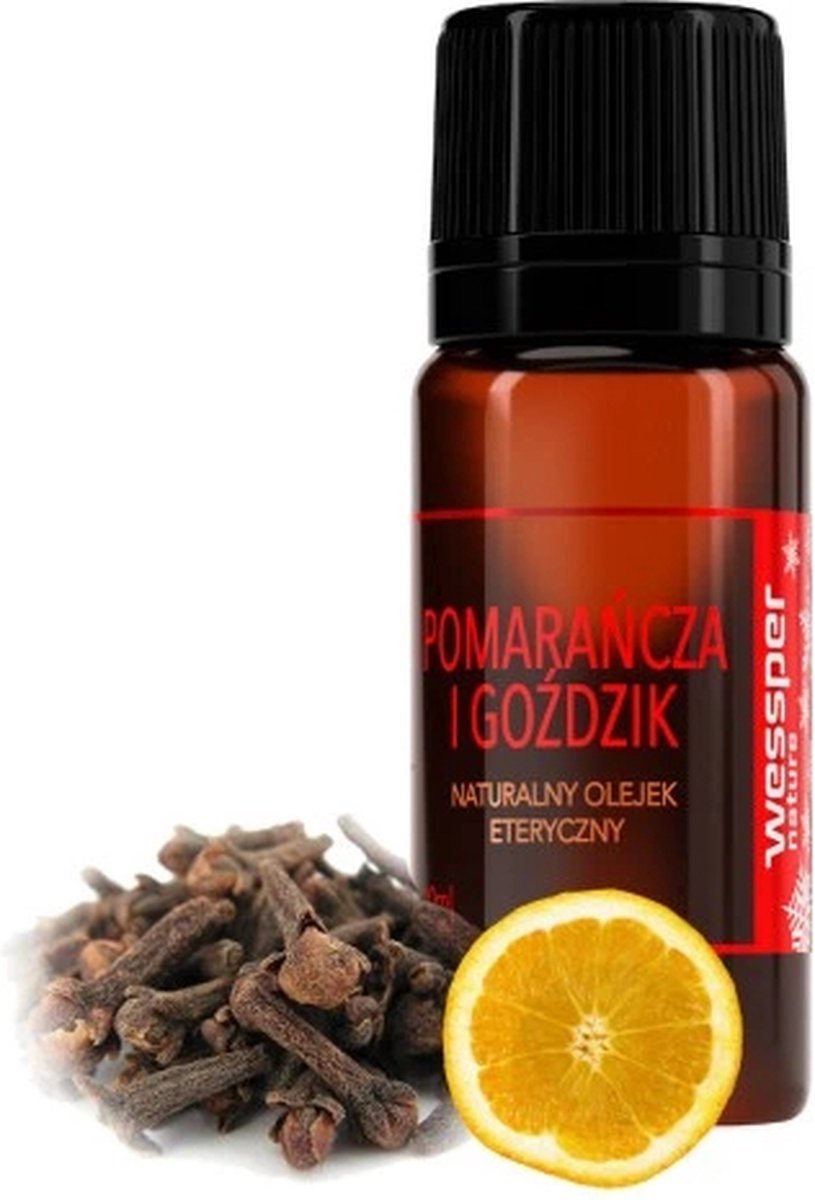 Goedkoopste Wessper Kruidnagel-sinaasappel olie | Etherische Olie voor Aromatherapie | Essentiële Olie | Aroma Diffuser Olie - 10ml