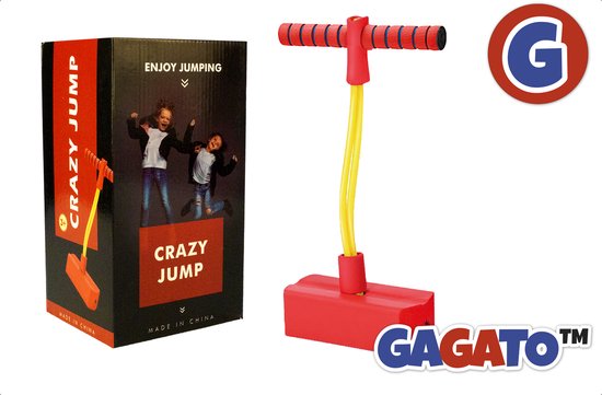 GAGATO Springstok voor Kinderen - Crazy Jump Pogostick - Springstokken - Buiten en Binnen Speelgoed