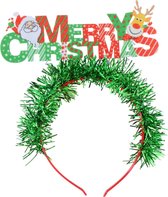 WVspecials Kerst hoofdband Merry Xmas - Kerstdecoratie - Kerst hoofdband - Merry Xmas - Kids - Kerst