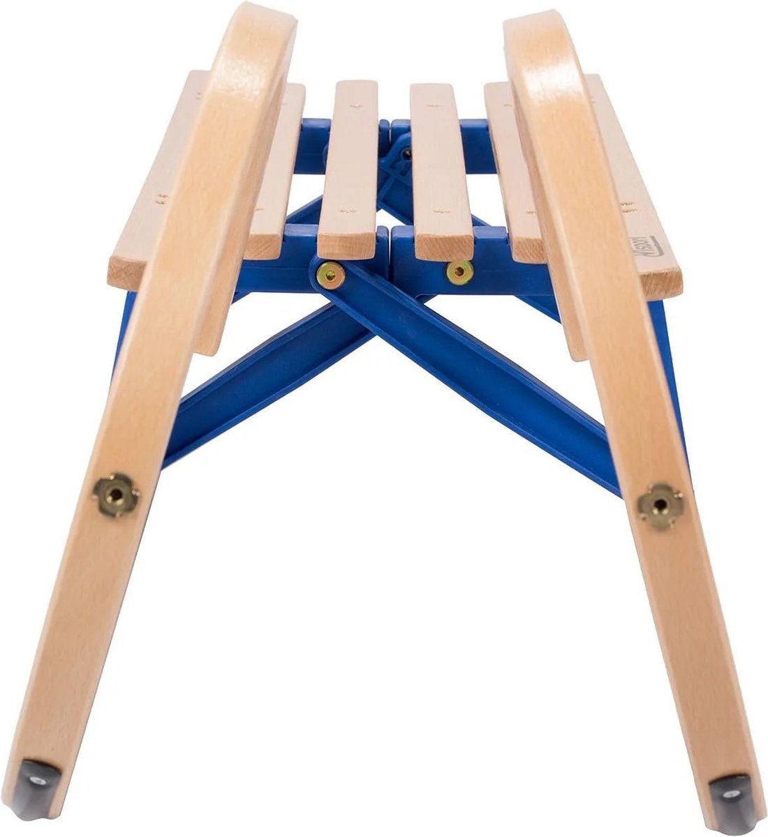 Luge à Cornes En Bois Enfant – 120 Cm, Dossier Amovible, Corde, Pour 12 Mois+