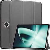 Case2go - Tablet hoes geschikt voor OnePlus Pad (2023) - Tri-fold Case - Auto/Wake functie - Grijs