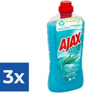 Ajax allesreiniger eucalyptus - Voordeelverpakking 3 stuks