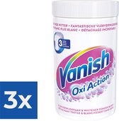 Vanish Oxi Action Poeder - Vlekverwijderaar Voor Witte Was - 1-5 kg - Voordeelverpakking 3 stuks