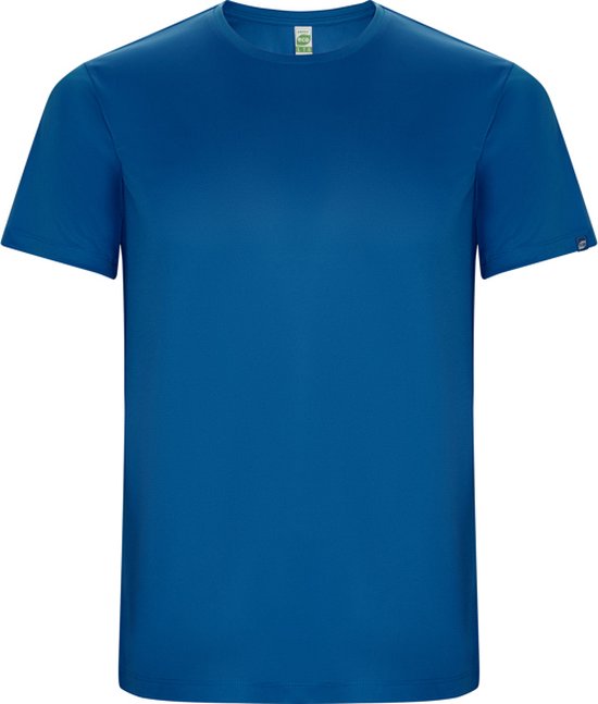 Royal Blue 3 Pack Unisex ECO CONTROL DRY sportshirt korte mouwen 'Imola' merk Roly maat S
