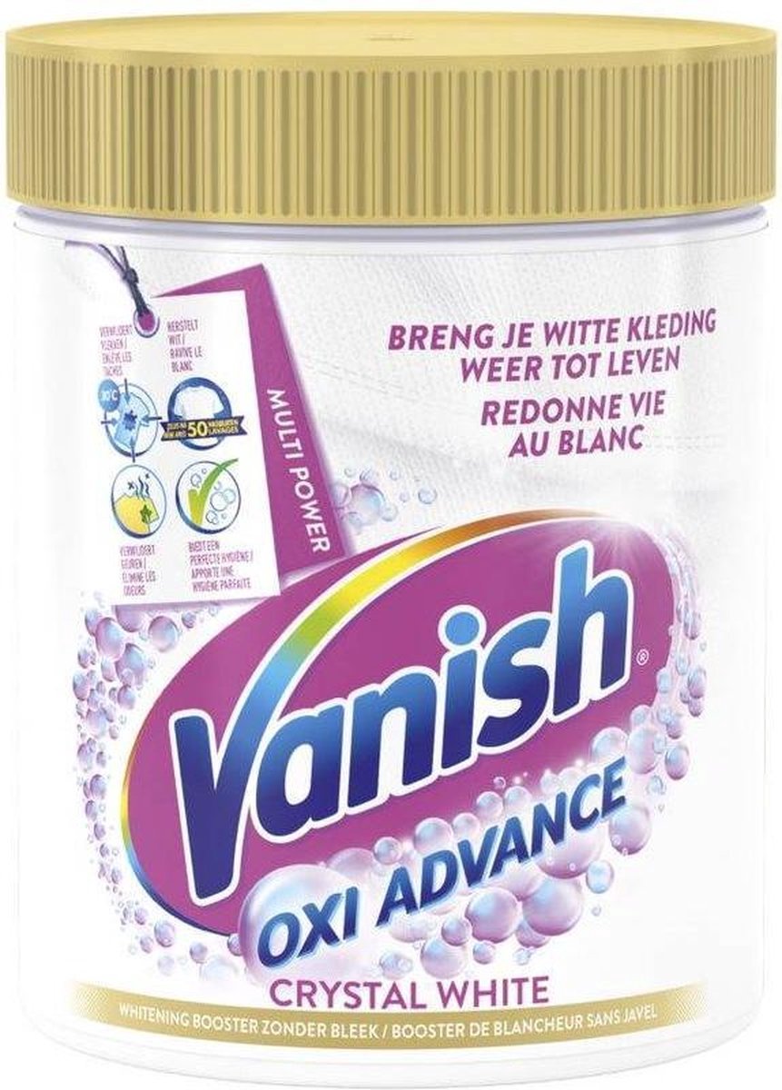 Vanish Oxi Advance Whitening Booster Poeder - 840 Gr - Voordeelverpakking 24 stuks