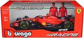 BBurago - Ferrari SF-23 - Carlos Sainz #55 - Season Car 2023 - 1:18