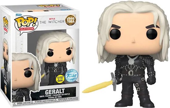 Foto: Funko pop the witcher tv geralt with sword glow us exclusive