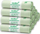 BioMat Value Pack - Sacs poubelle compostables avec poignées - 10 rouleaux x 15/20 litres