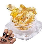 SUNONE Gold Flakes – Metallic Flakes Voor Nagel Decoratie