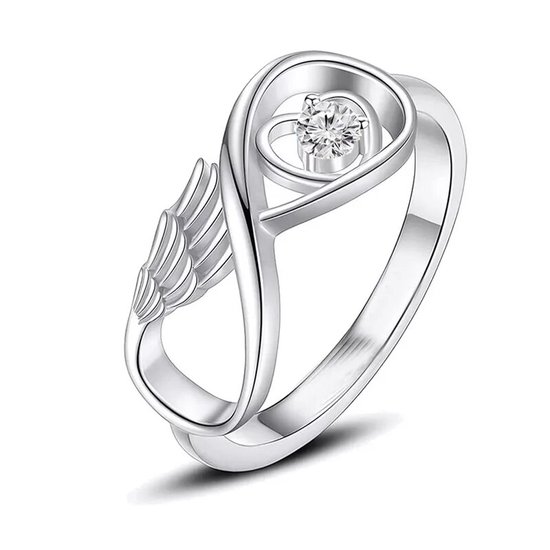 Donley - As ring - urn ring - crematie ring - gedenkring - urn - hart - dieren - ring voor as - memorial ring - ring overledene - ring voor gecremeerd as - Rouwsieraden - As hangers - As-hangers - Asring - persoonlijk gedenksieraden - wings asring