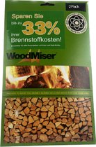 Woodmiser - Effectieve verbrandingsmat - Warmtegeleidende metaalvezels - Houtkachel