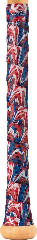 Poignée De Batte De Baseball LizardSkin – Bleu/blanc 0,5 Mm – Neuve