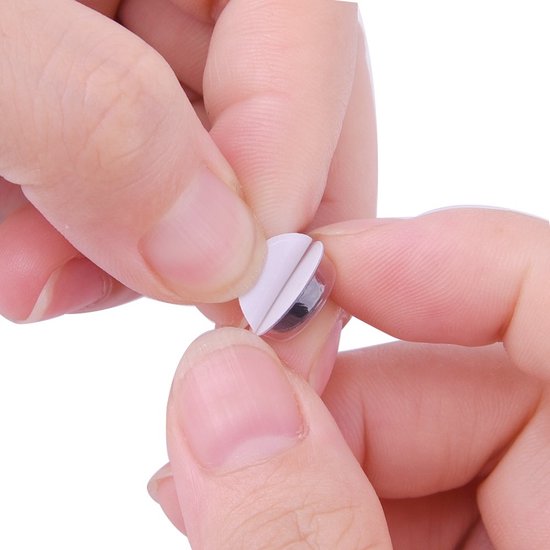 Fako Bijoux® - Wiggle Eyes - Yeux de Hobby autocollants - Yeux de bricolage - Diverse dimensions - 900 pièces