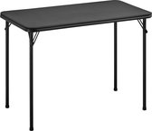 Opvouwbare tafel, Multifunctionele tafel, Opvouwbare tafel als kampeertafel, Tuin tafel, Balkon tafel, Eettafel, Werktafel, Opvouwbare tafel, 38.2 x 18.3 x 27.6 inch.