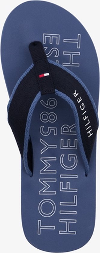 Tommy Hilfiger - Slippers Blauw - Pointure 41cm - Polyester Homme
