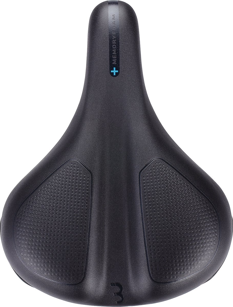 BBB Black Comfort Plus Relaxed - 210mm Road Bike Saddle