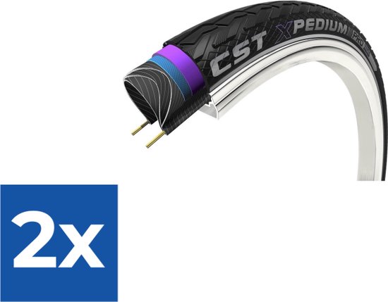 CST Xpedium One Fahrradreifen 28 X 1 1/4 – Robuster City- & Trekkingreifen