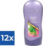 Andrélon Conditioner Kokos Care 300 ml - Voordeelverpakking 12 stuks