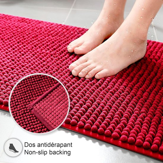 WC mat Naomi Fuchsia 60x50 cm kopen? | Badmatten & wc-matten