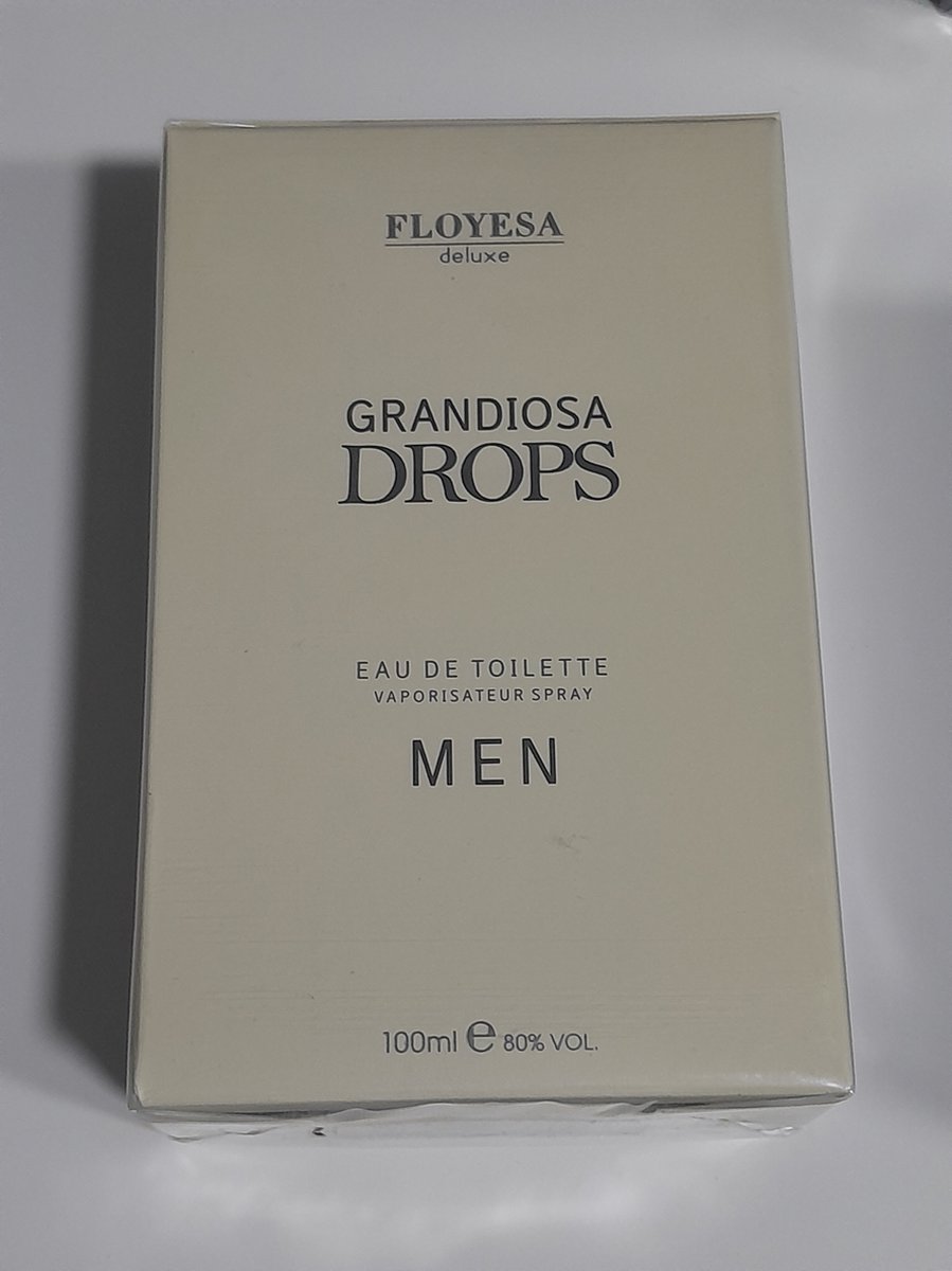 FLOYESA GRANDIOSA DROPS FOR MEN EAU DE TOILETTE 100 ML bol