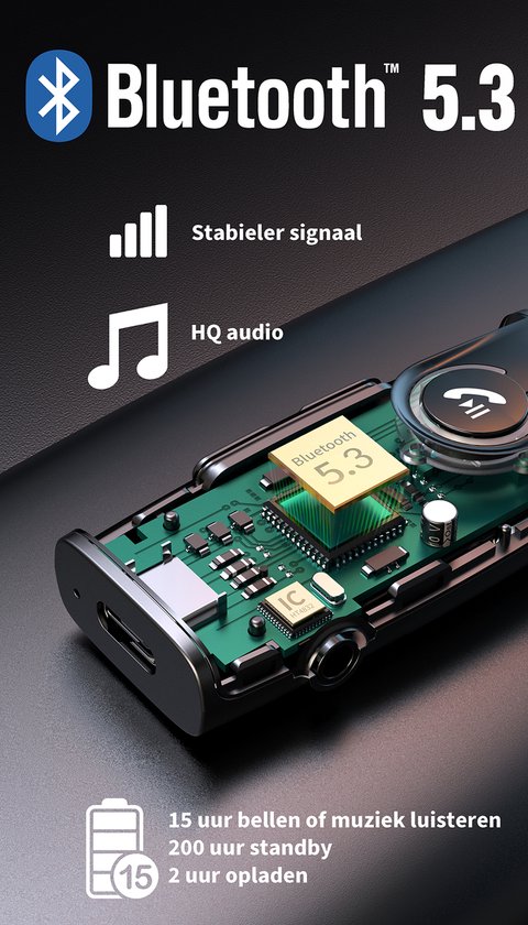 Hama Bluetooth® FM-Transmitter für Autoradio Freisprecheinrichtung 2x