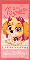 Paw Patrol strandlaken - fuchsia