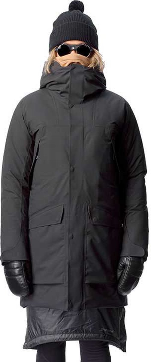 Houdini Fall in Parka Dames, true black Maat XS