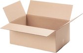 Boîte d'expédition cartons 600 x 250 x 250 mm Boîtes en carton robustes Boîte postale Boîtes d'expédition 60x25x25cm - Golf Brown 400g/ m2