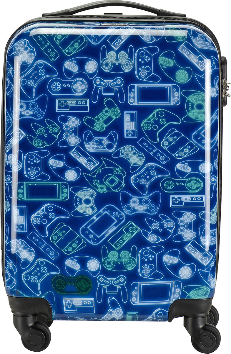 Handbagagekoffer Kids collection Game controllers Reiskoffer met Telescopische handgreep