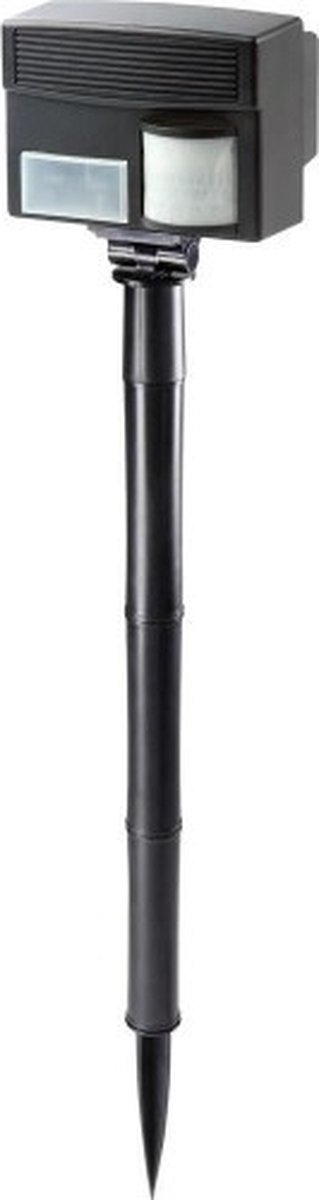 Isotronic® Ultrasone Dierenverjager met Bewegingssensor – Tegen Katten, Honden, Marters, Vossen en Wilde Dieren – Bereik tot 100 m²