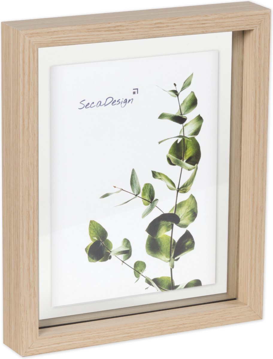 SecaDesign fotolijst Flyte - 15x20 - naturel - zwevend effect