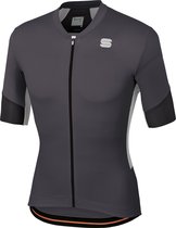 Sportful Fietsshirt korte mouwen Heren Grijs Zwart / SF Gts Jersey-Anth/Black/White - 3XL