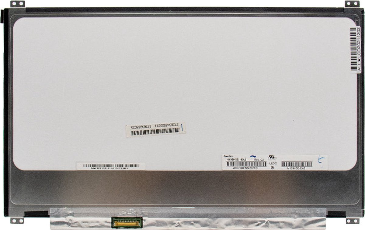 Geschikt voor ASUS HP Medion Fujitsu Siemens 13.3 Vervangingsscherm - Laptopschermen - LED -achtergrondverlichting - 30 -pins connector - 1920x1080 FHD - Matte afwerking - IPS - Lifetime Garantie