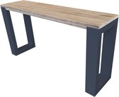 Wood4you - Side table enkel steigerhout - 170 cm