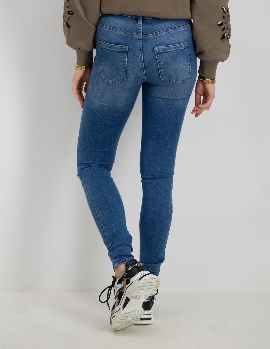 Only Damen Jeans Ultimate Skinny - Skinny Fit - Dark Blue Denim günstig