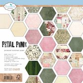 ECD papierblok Petal pink 12x12 dubbelzijdig