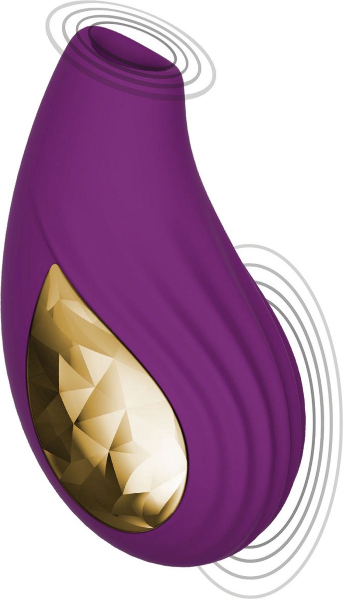 Goedkoopste TOY JOY - PURPLE DIVINE LOVE SUCTIONER-VIBRATOR