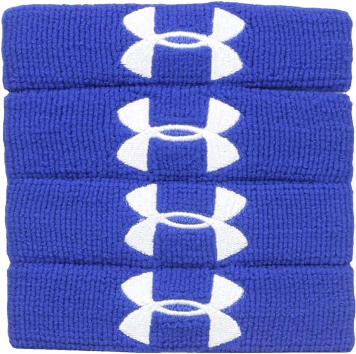 Under Armour 1-inch Performance Wristbands Voor Pols Of Biceps (4 stuks) - Kobaltblauw