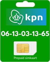 06-13-03-13-65 | KPN Prepaid simkaart | Mooi en makkelijk 06 nummer kopen?