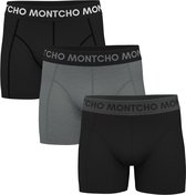 MONTCHO - Dazzle Series - Boxershort Heren - Onderbroeken heren - Boxershorts - Heren ondergoed - 3 Pack - Premium Mix Night - Heren - Maat L