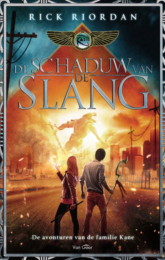 De avonturen van de familie Kane 3 - De schaduw van de slang - cover