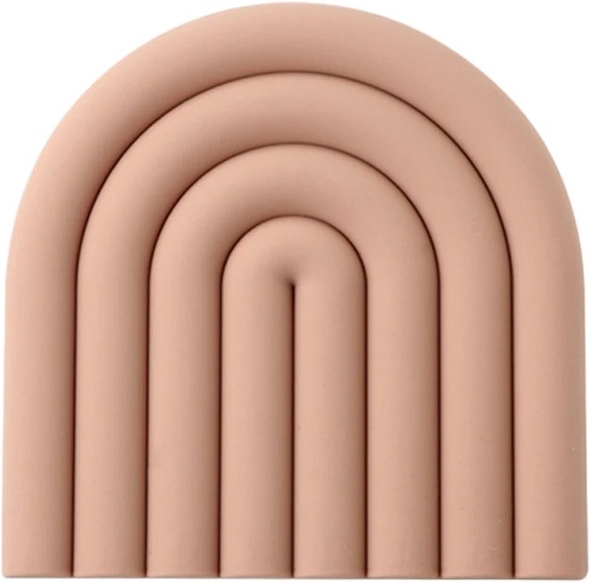 COZELLA® Onderzetter Siliconen – Placemat Pannenonderzetter Hittebestendig – Antislip – Roze