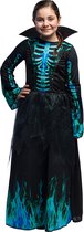 Boland - Kostuum Skeleton Azura (4-6 jr) - Kinderen - Skelet - Halloween verkleedkleding - Skelet