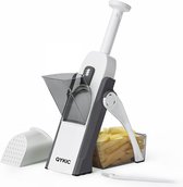 Bol.com Veilige Mandoline Snijder Groentesnijder met Dikteregelaar voor Maaltijdbereiding french fry cutter aanbieding